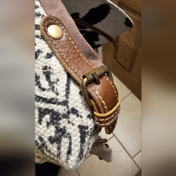 Myra Bag Backpack Leather & Calf Hair EUC - Picture 13 of 14